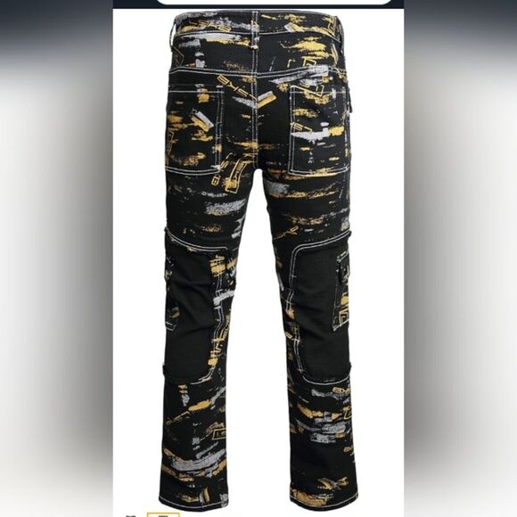 WJWLSKB Slim Fit Men's Jeans, Ripped Stretch Jeans Denim Pants Size 30x27 NWT - Picture 2 of 13